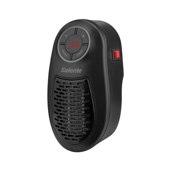 Teplovzdušný ventilátor Salente HotHeat mini, 500 W černý

