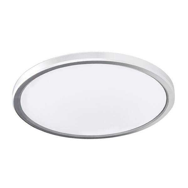 Stropní svítidlo Solight WO825 18 W, 3CCT, průměr 22 cm stříbrné

