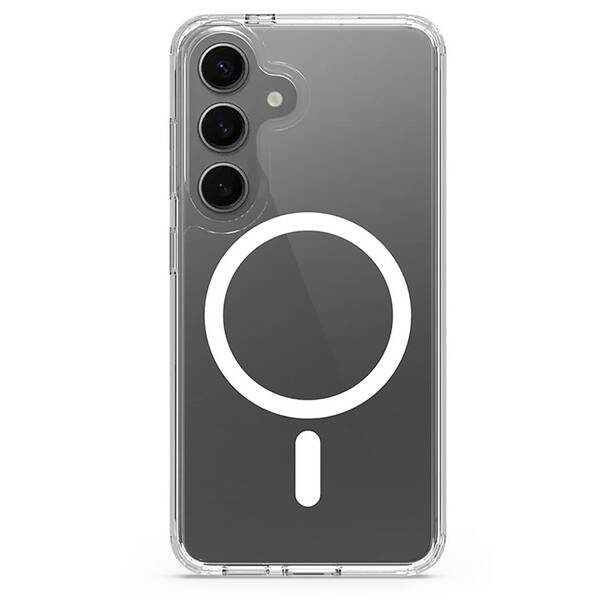 Kryt na mobil Spello by Epico Mag+ Clear Case na Samsung Galaxy S26 průhledný

