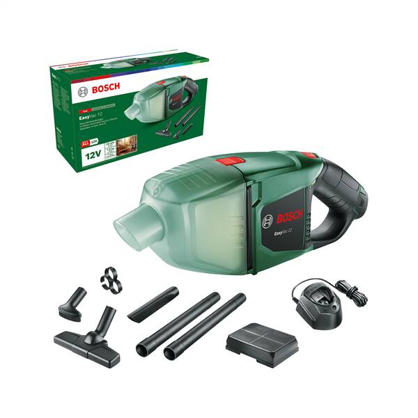 Akumulátorový vysavač Bosch EasyVac12 (s baterií) zelený

