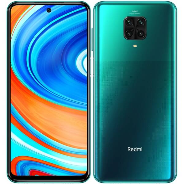 Mobilní telefon Xiaomi Redmi Note 9 Pro 64 GB zelený

