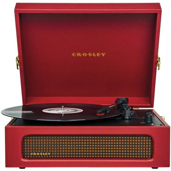 Gramofon Crosley Voyager červený


