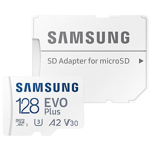 Paměťová karta Samsung 128GB UHS-I U3 (130R/30W) + SD adaptér 

