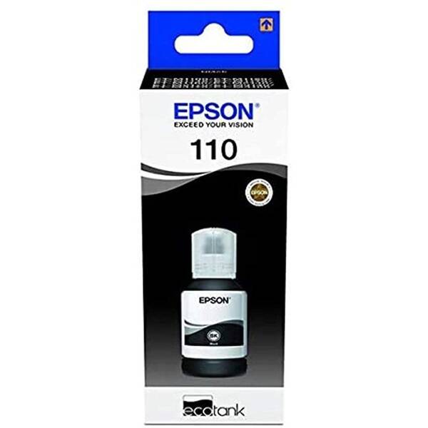 Inkoustová náplň Epson 110 EcoTank, 6000 stran černá

