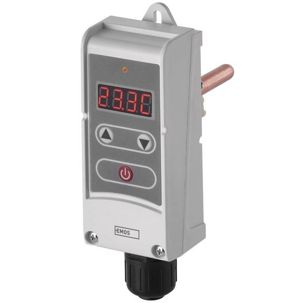 Termostat EMOS příložný, manuální, jímkový, P5686 

