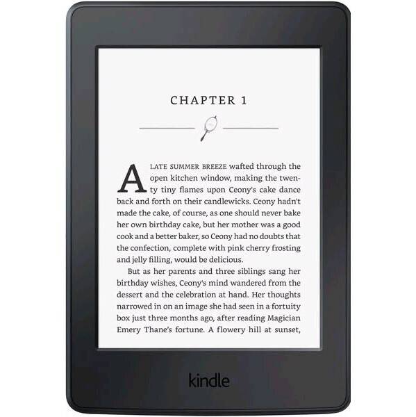 Čtečka e-knih Amazon Kindle Paperwhite 4 2018 s reklamou černá

