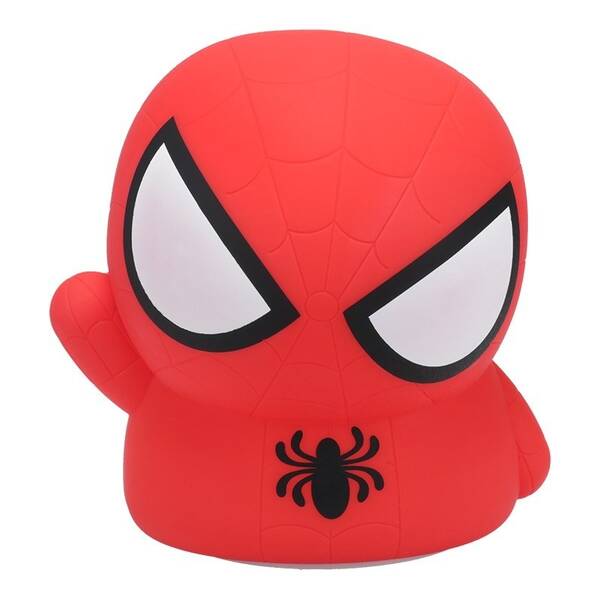 Dekorativní LED Paladone Spiderman, SquisyGlo červené

