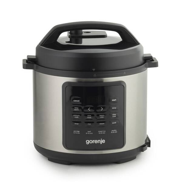 Multifunkční hrnec Gorenje GMC6SBK stříbrný

