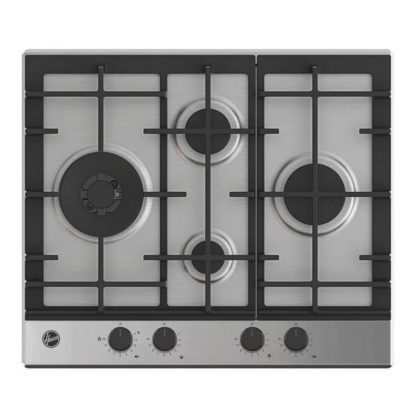 Plynová varná deska Hoover HHG6D5WC5X nerez

