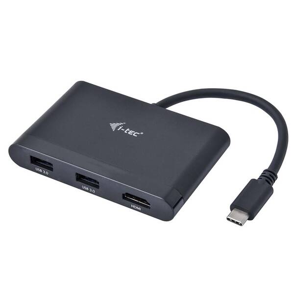 Redukce i-tec USB-C/ HDMI ,USB, USB-C PD černá

