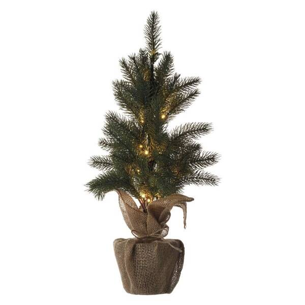 LED dekorace EMOS vánoční stromek, 52cm, 3x AA, vnitřní, teplá bílá 

