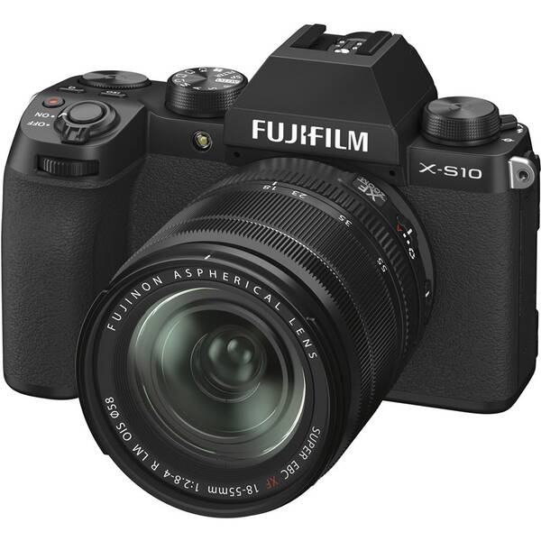 Digitální fotoaparát Fujifilm X-S10 + 18-55 mm černý

