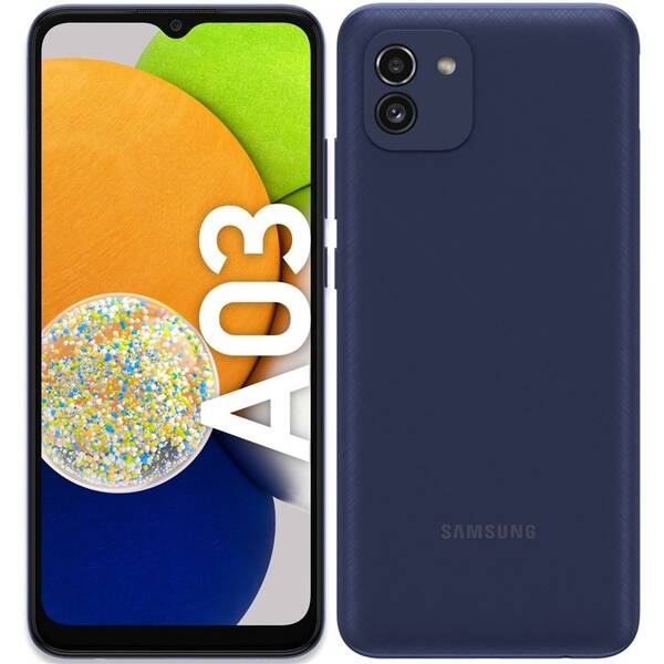 Mobilní telefon Samsung Galaxy A03 modrý

