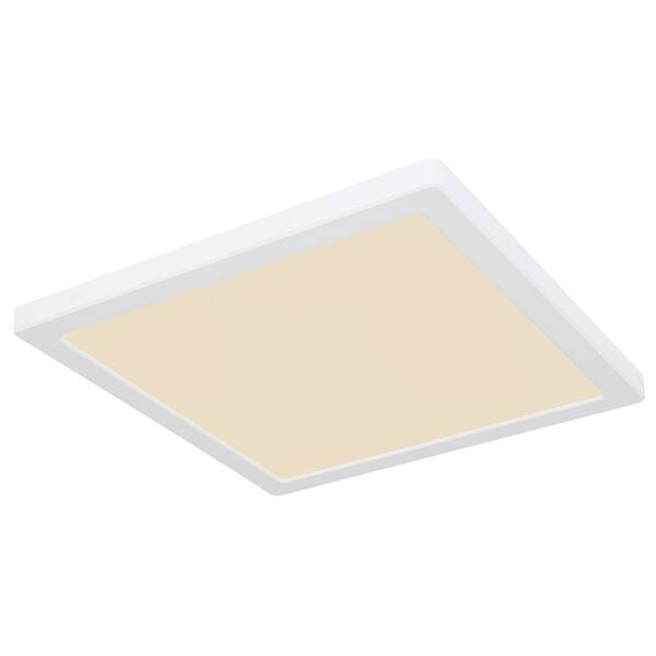 Stropní svítidlo GLOBO Lasse, čtverec, 29 cm, LED, 24W bílé

