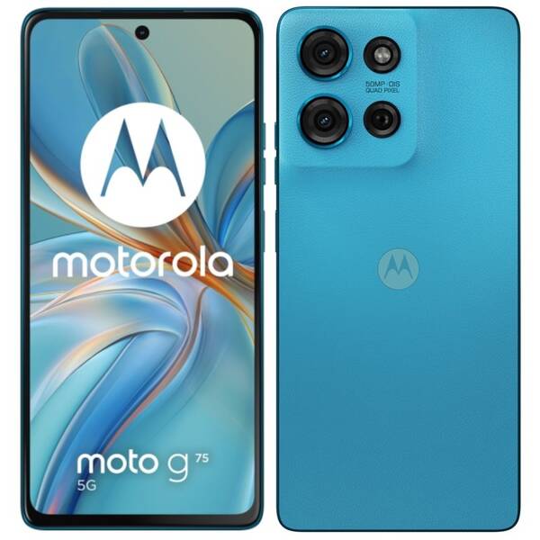 Mobilní telefon Motorola Moto G75 5G 8 GB / 256 GB modrá barva
