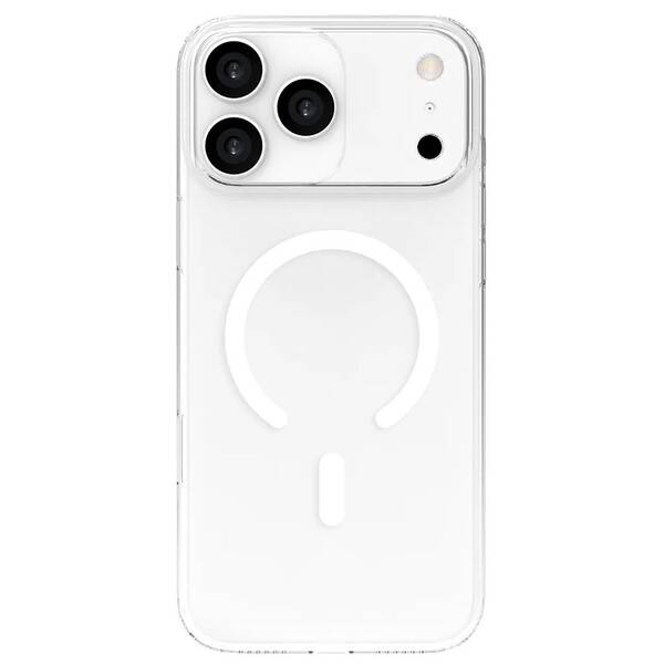 Kryt na mobil ER CASE Mag Slim na Apple iPhone 17 Pro Max průhledný

