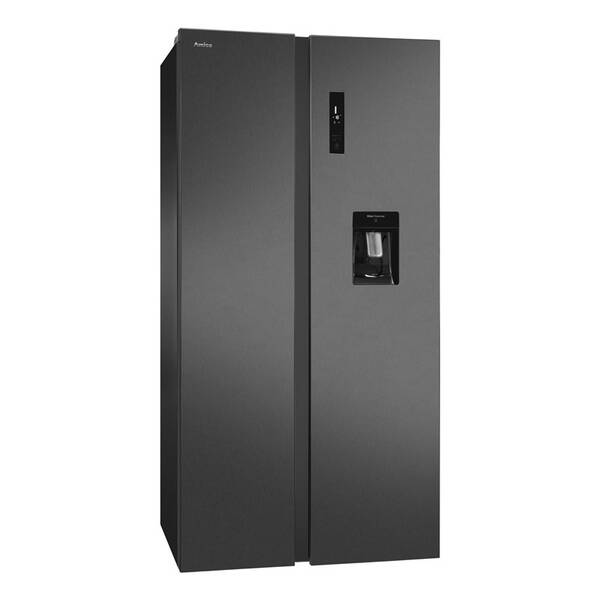 Americká lednice Amica FY5139.3DFBXI černá barva
