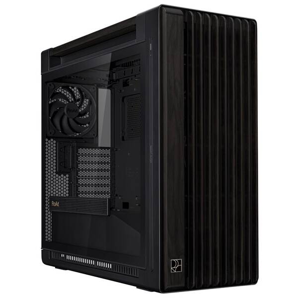 Case Asus PA602 WOOD TG PWM černá

