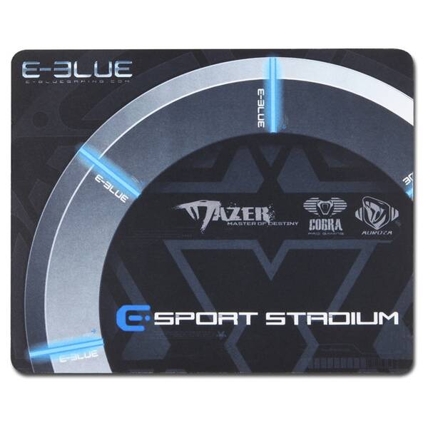 Podložka pod myš E-Blue Gaming Arena, 26 x 21 cm černá/šedá

