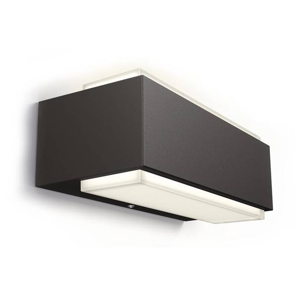 Nástěnné svítidlo Philips Stratosphere, 2700 K antracitové

