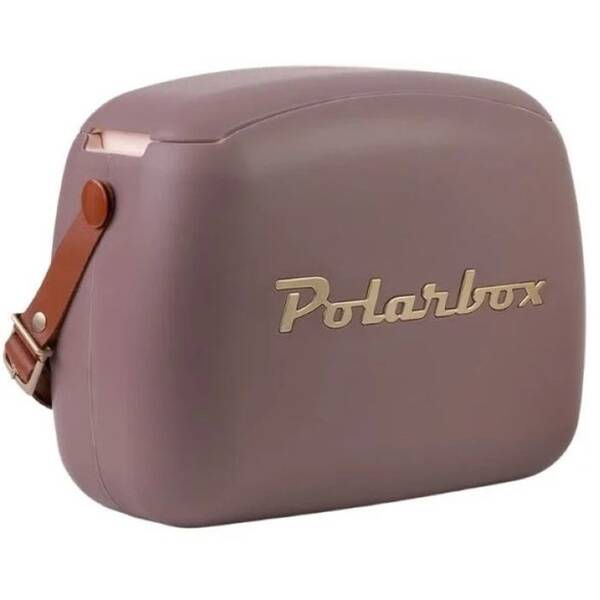 Chladící taška Polarbox PLB6/MAUVE/GOLD hnědá

