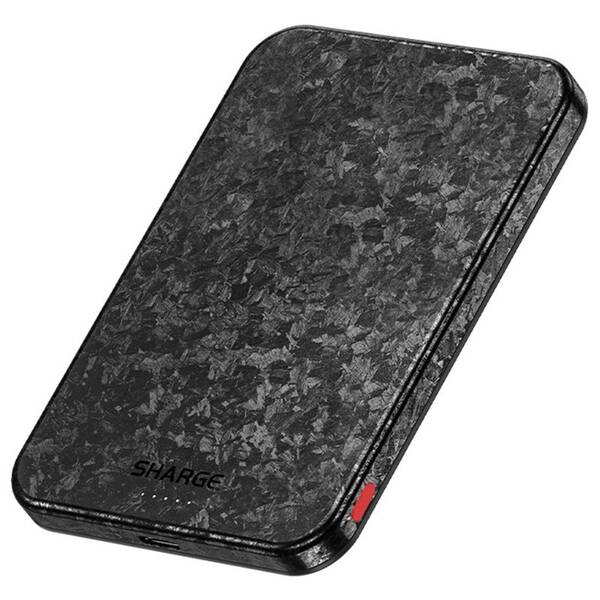 Powerbanka Sharge CarbonMag 5000 mAh černá/šedá

