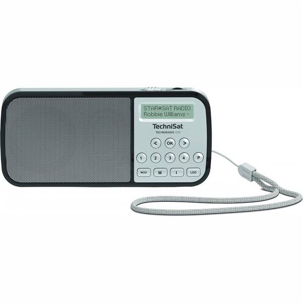 Radiopřijímač s DAB+ TechniSat TECHNIRADIO RDR stříbrný

