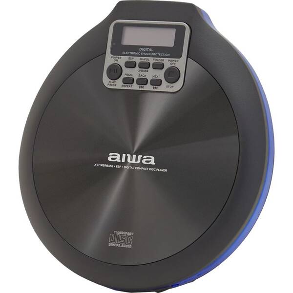 Discman AIWA PCD-810 černý/modrý

