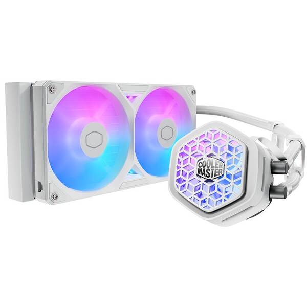 Vodní chladič Cooler Master MasterLiquid Atmos II VRM 240 White bílý

