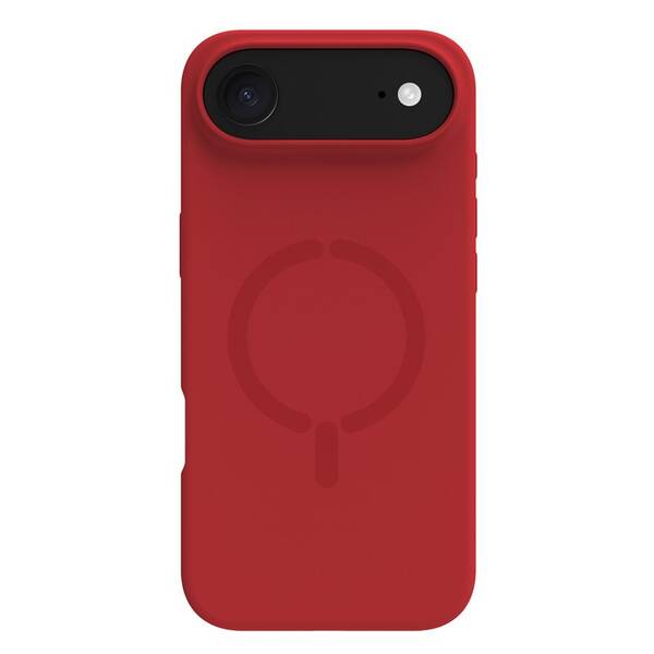 Kryt na mobil Celly FEELING MAG kompatibilní s MagSafe na Apple iphone 17 Air červený

