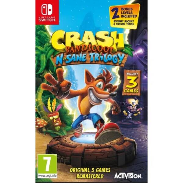 Hra Activision Nintendo SWITCH Crash Bandicoot N.Sane Trilogy 

