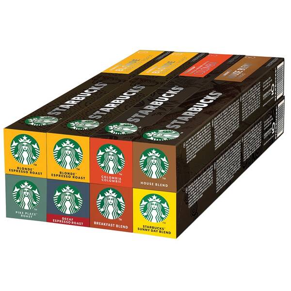 Kapsle pro espressa Starbucks Mix Box by NESPRESSO® 80 Caps 

