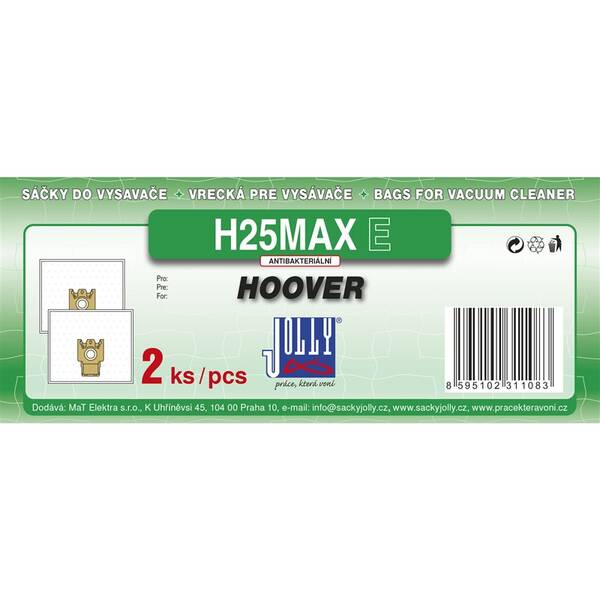 Sáčky do vysavače Jolly MAX H 25 E (2 ks) 

