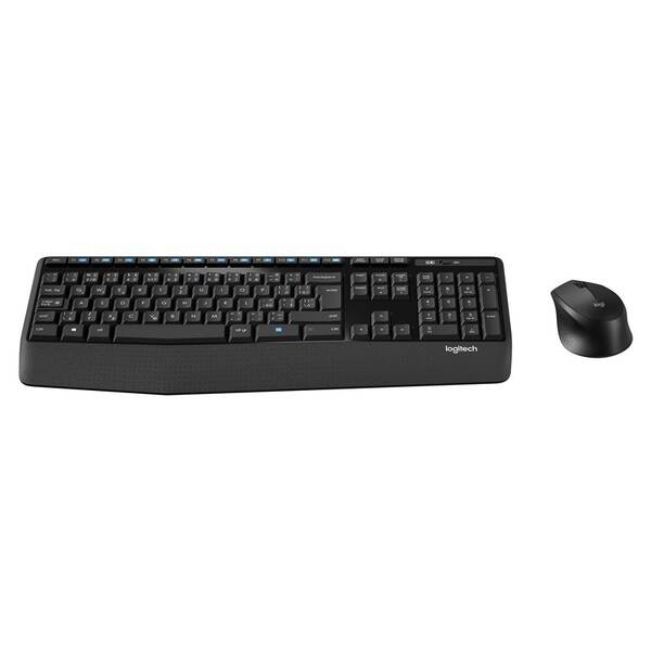 Klávesnice s myší Logitech MK345, CZ/SK černá

