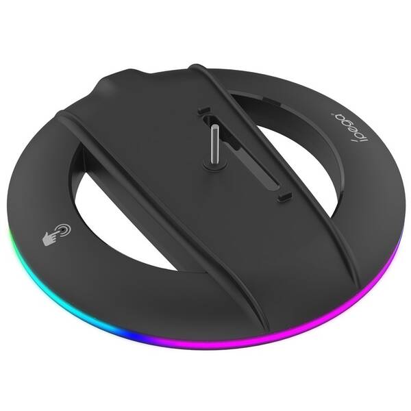 Stojan iPega P5S025S vertikální s RGB pro PS5 Slim černý

