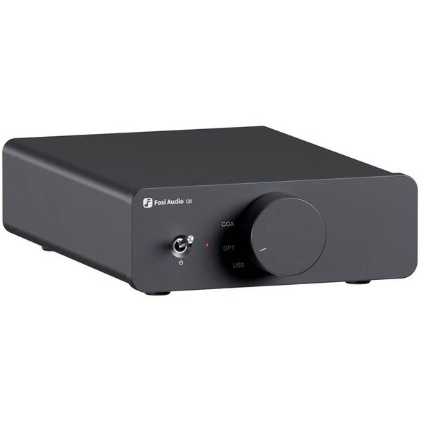 DAC převodník Fosi Audio Q6 černý

