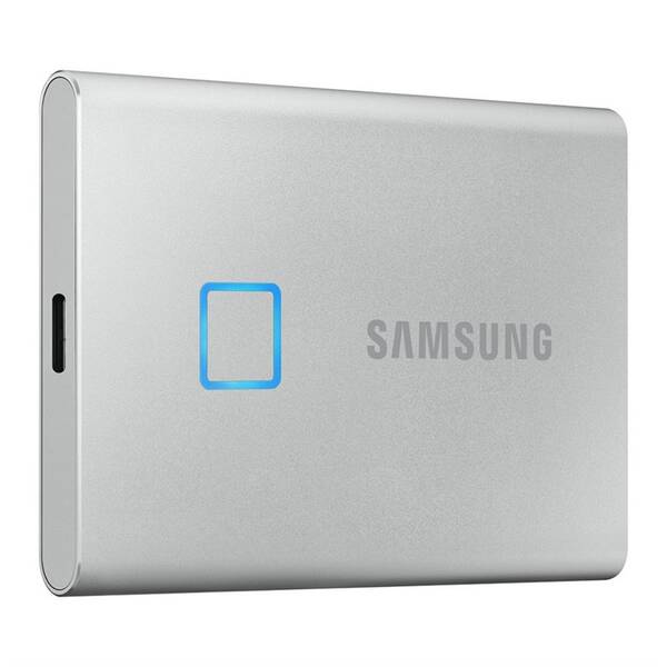 SSD externí Samsung T7 Touch 1TB stříbrný

