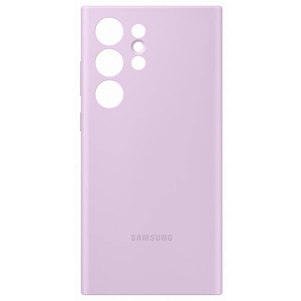 Kryt na mobil Samsung Silicone na Galaxy S23 Ultra fialový

