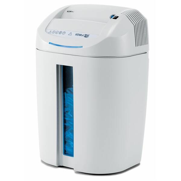 Skartovač KOBRA +1 SS4, A4, 19 listů, 38l, P2 bílý/modrý

