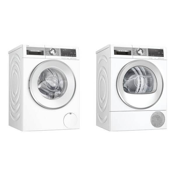 Set výrobků Bosch WGG244A9BY + WQG24590BY 
