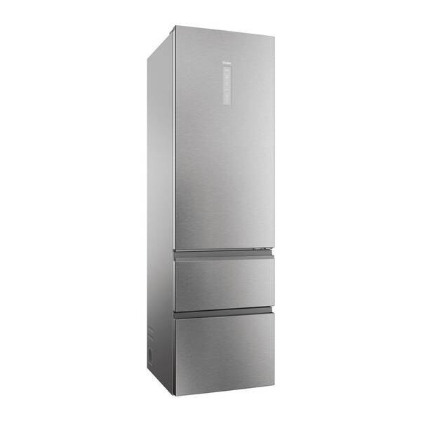 Chladnička s mrazničkou Haier HTW5620DNMG stříbrná

