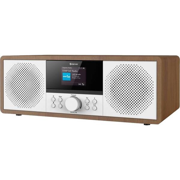 Internetový radiopřijímač s DAB+ Denver MIR-270DW hnědý

