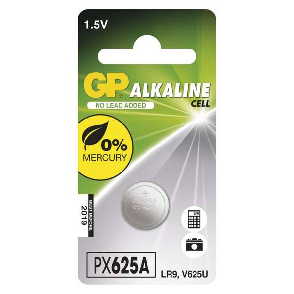 Baterie alkalická GP LR9, 625AF, blistr 1ks 

