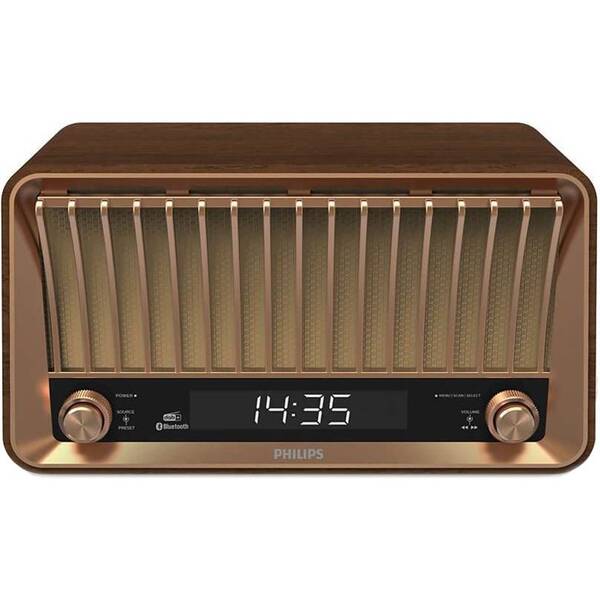 Radiopřijímač s DAB+ Philips TAVS700 hnědý

