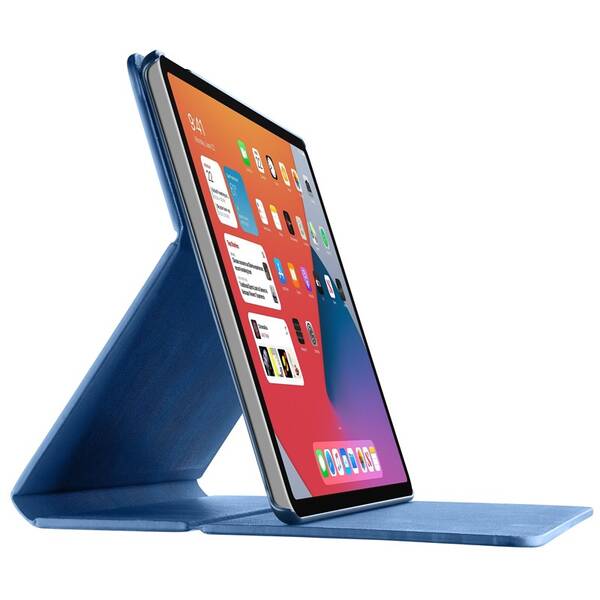 Pouzdro na tablet CellularLine Folio na Apple iPad Air 10,9" (2020) modré

