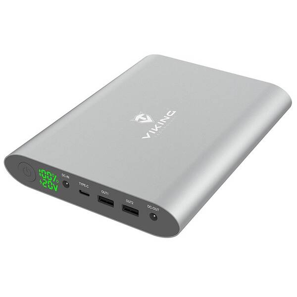 Powerbanka Viking Smartech II QC 3.0 40 000mAh šedá


