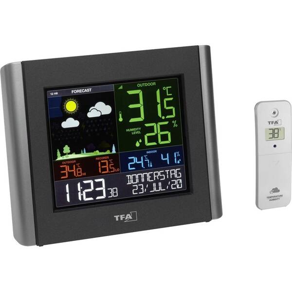 Meteorologická stanice TFA 35.8000.01 VIEW METEO černý

