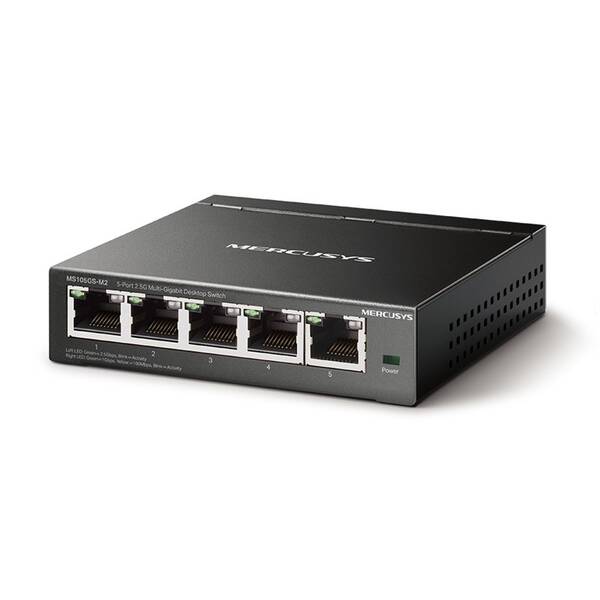 Switch Mercusys MS105GS-M2 (MS105GS-M2) černý

