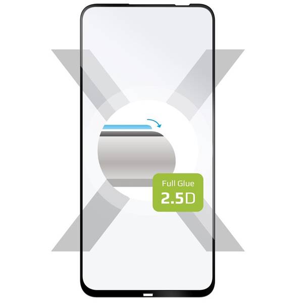 Tvrzené sklo FIXED Full-Cover na Huawei P40 lite černé

