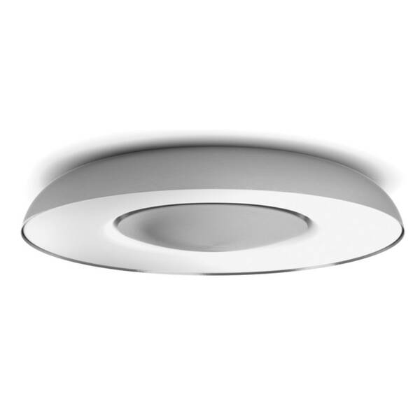 Stropní svítidlo Philips Still White Ambiance, kruhové 39cm hliník

